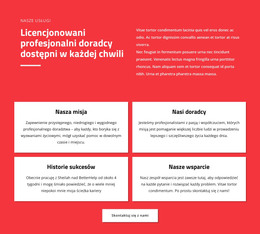 Profesjonalni Doradcy - Szablon Strony HTML
