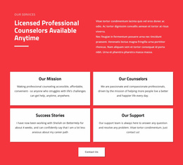 Professional Counselors Beautiful Color Collections