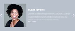 Client Review Flexbox Template
