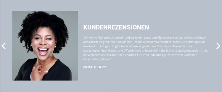 Kundenbewertung Website design