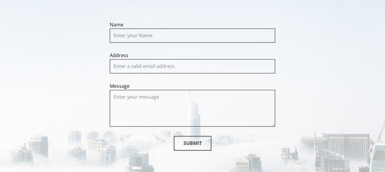 E-mail ons voor details CSS-sjabloon