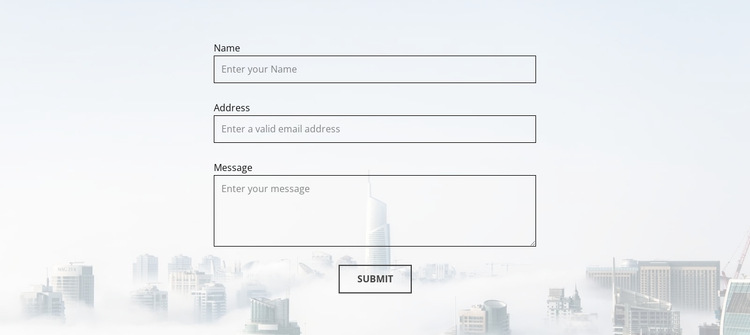 E-mail ons voor details HTML5-sjabloon