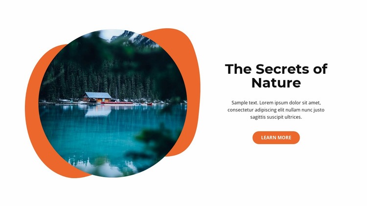 The perfect adventure Homepage Design