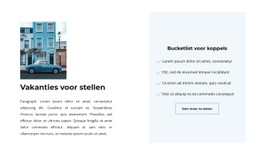 Weekend Reizen Gratis CSS-Sjabloon