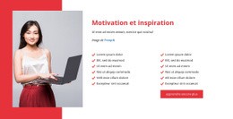 La Meilleure Conception De Site Web Pour Motivez Et Inspirez Votre Équipe