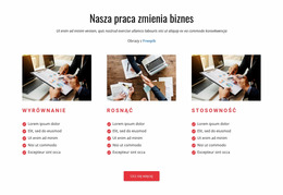 Nasza Praca Zmienia Biznes - Motyw Joomla