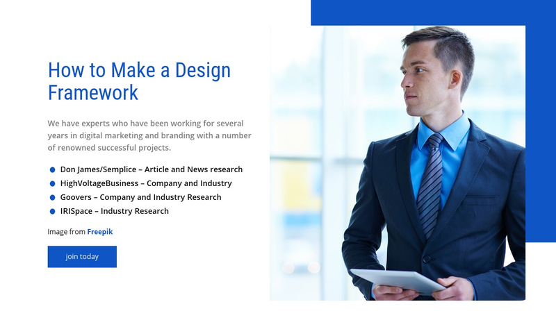 Our management consulting services Wix Template Alternative