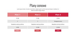 Plan Cenowy - Konfigurowalna Makieta Profesjonalnej Witryny Internetowej