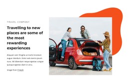 Responsive HTML For Travelling To New Places