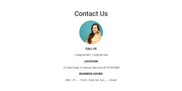 Contact Us Soon - Basic HTML Template