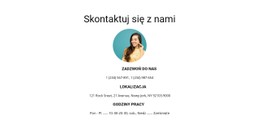 Skontaktuj Się Z Nami Wkrótce Prosty Szablon CSS