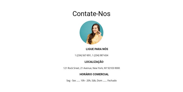 Nos contate logo Design do site