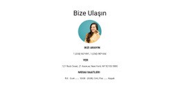 Yakında Bize Ulaşın - HTML Creator