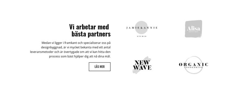 Våra partners Hemsidedesign