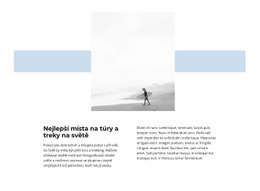 Pobřežní Cestování – Bezplatná HTML Šablona