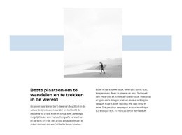 Bootstrap-HTML Voor Kustreizen