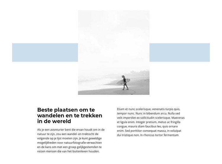 Kustreizen WordPress-thema