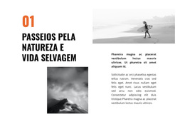 Viagem De Vida Selvagem - Tema WordPress Multifuncional