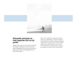 Kıyı Seyahati Esnek Kutu Şablonu