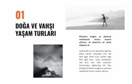 Yaban Hayatı Seyahati - Ücretsiz Şablonlar