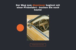 Responsive Webvorlage Für Luxusvermietung