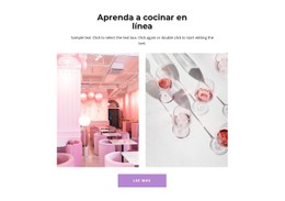 Galería Del Café Plantilla De Página De Destino