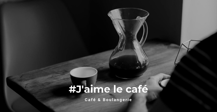 Traditions du café Modèle Joomla