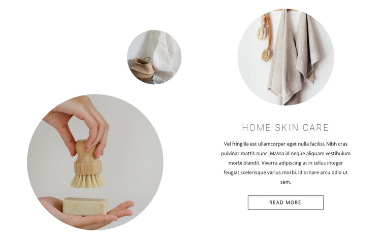 Bath traditions HTML Template