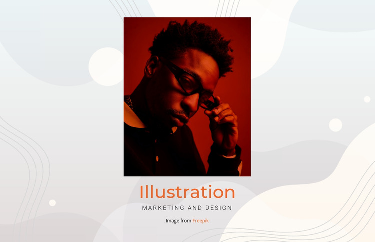 Illustration lessons Html Website Builder