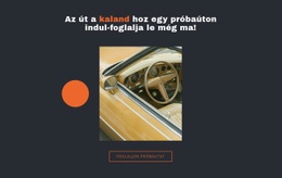 Luxus Bérlés Weboldal Tervezés