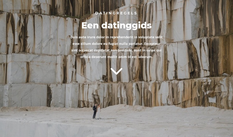 Trouwfotosessie in de natuur Website Builder-sjablonen