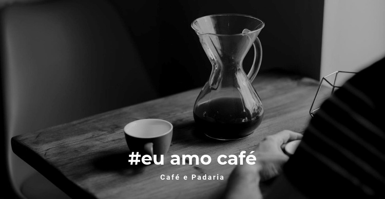 Tradições do café Modelos de construtor de sites