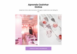 Modelo HTML5 Impressionante Para Galeria Do Café