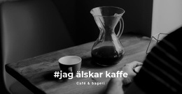 Gratis Nedladdning För Kaffetraditioner HTML-Mall