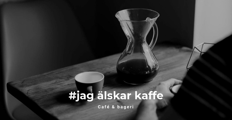 Kaffetraditioner HTML-mall