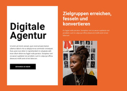 Neue SMM-Agentur - Bootstrap-Vorlage