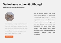 Otthonra Egyszerű HTML CSS-Sablon