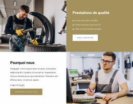 Superbe Conception De Site Web Pour Services De Voitures Privées