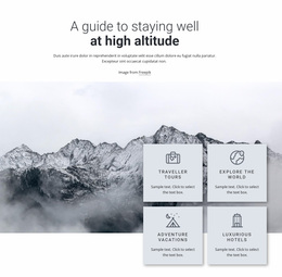 High Altitude Website Design
