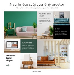 Navrhněte Si Svůj Vysněný Prostor – Šablona WordPress