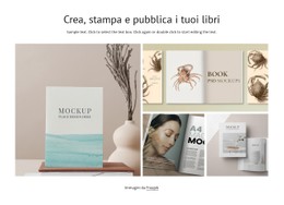 Crea, Stampa E Pubblica Libri Modello Di Griglia CSS