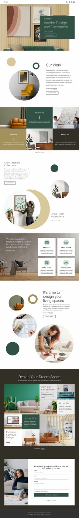 440 Interior Website Templates | Nicepage