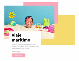 Tiempo De Mar - Plantilla Joomla Personalizada