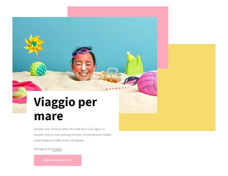 Tempo di mare Modello CSS