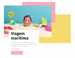 Hora Do Mar - Design De Site Responsivo