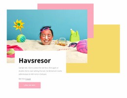 Havstid – Responsiv Webbdesign