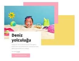 Deniz Zamanı - Duyarlı Web Sitesi Tasarımı