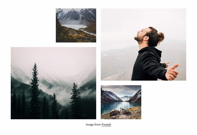 Travel is my life Squarespace Template Alternative