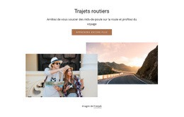 Planifiez Votre Prochain Voyage En Voiture - Drag And Drop HTML Builder