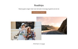 Plan Je Volgende Roadtrip - Aanpasbare Sjabloon
